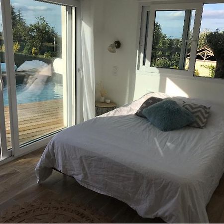 Chambre Independante Dans Pool House Le Mas-dʼAgenais 外观 照片