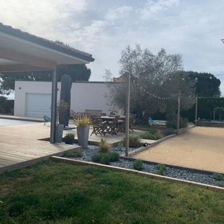 Chambre Independante Dans Pool House Le Mas-dʼAgenais 外观 照片