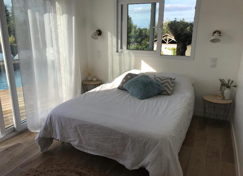 Chambre Independante Dans Pool House Le Mas-dʼAgenais 外观 照片